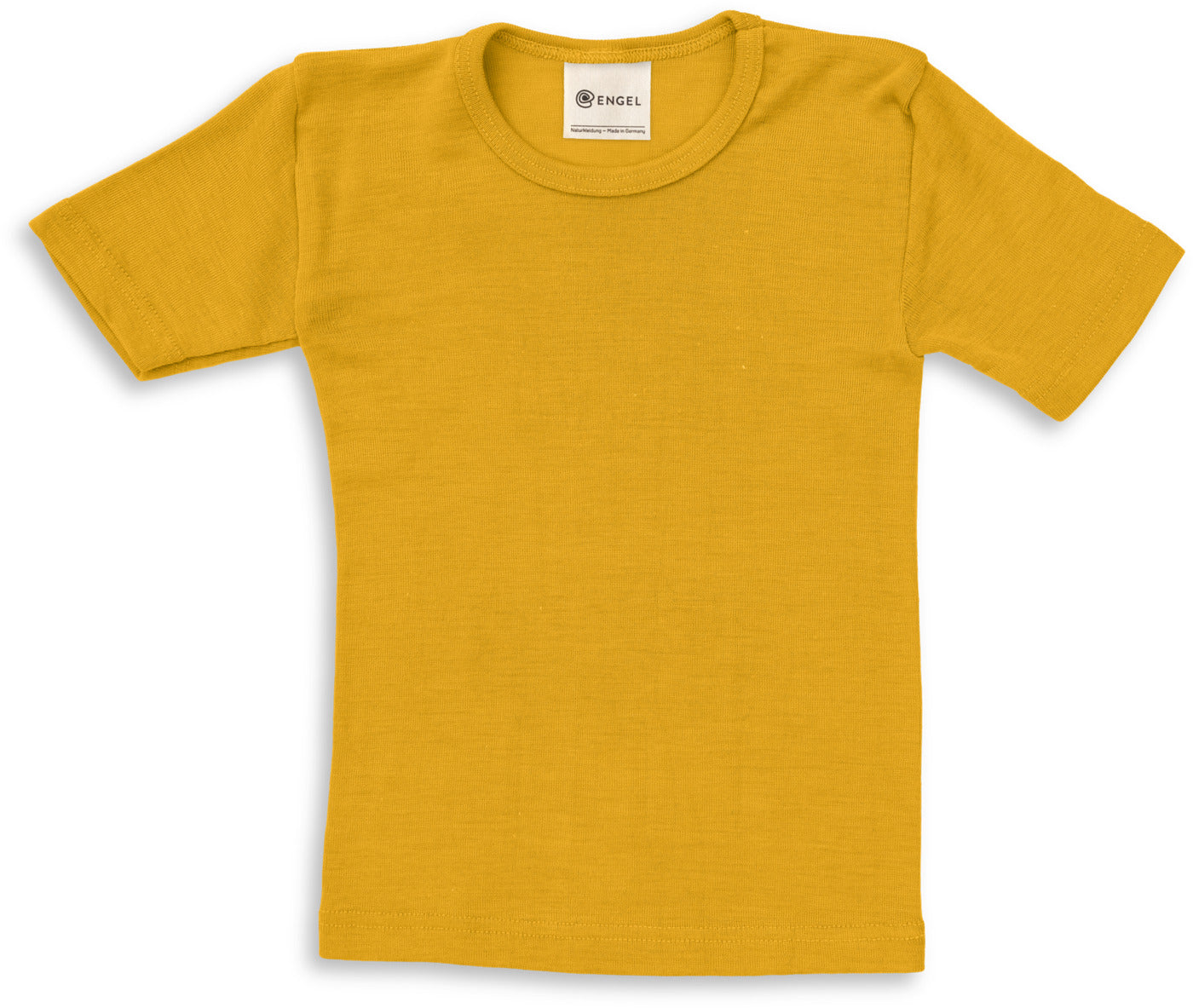 Kinder-Shirt kurzarm Wolle/Seide