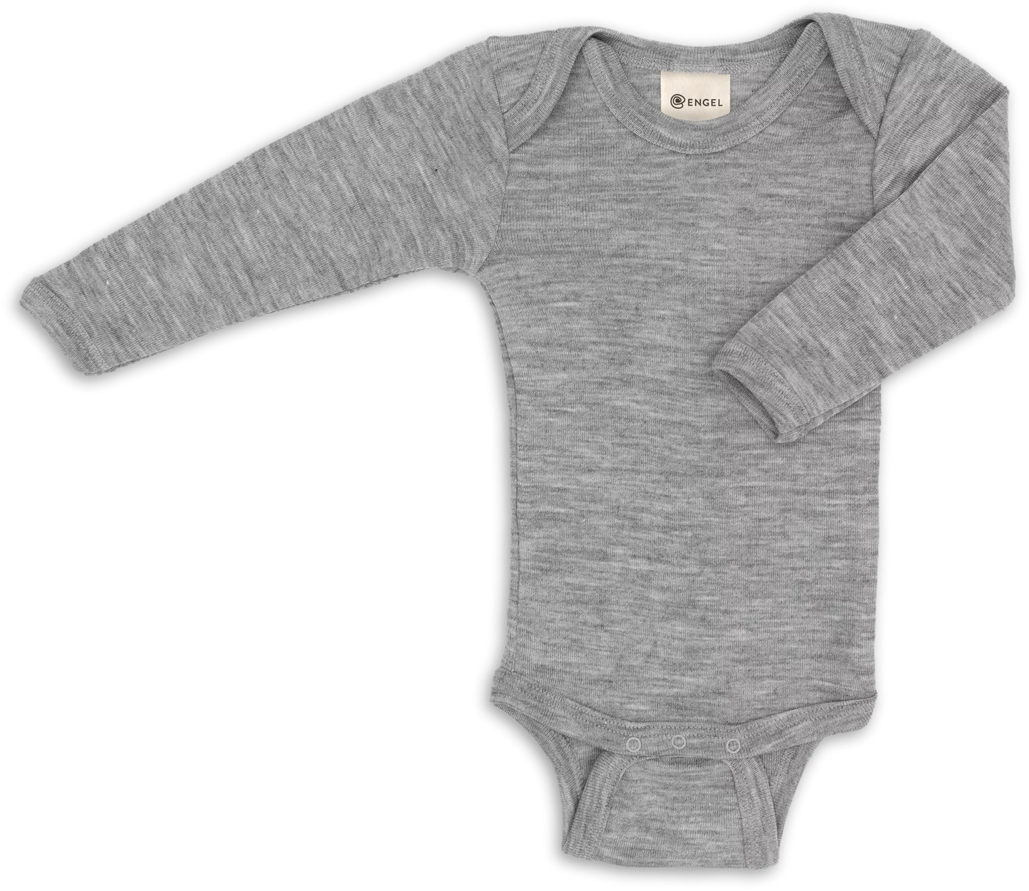 Baby Body langarm Wolle/Seide