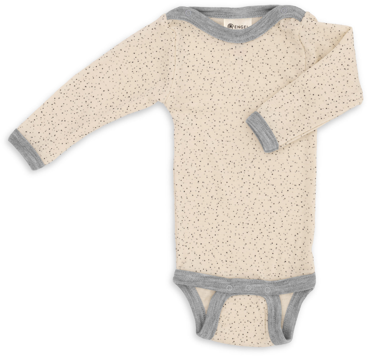 Baby Body langarm Wolle/Seide