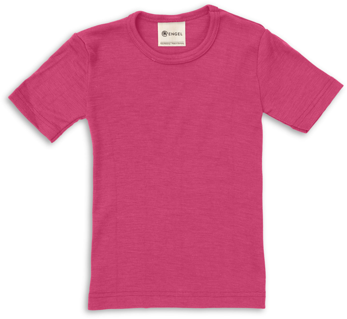 Kinder-Shirt kurzarm Wolle/Seide