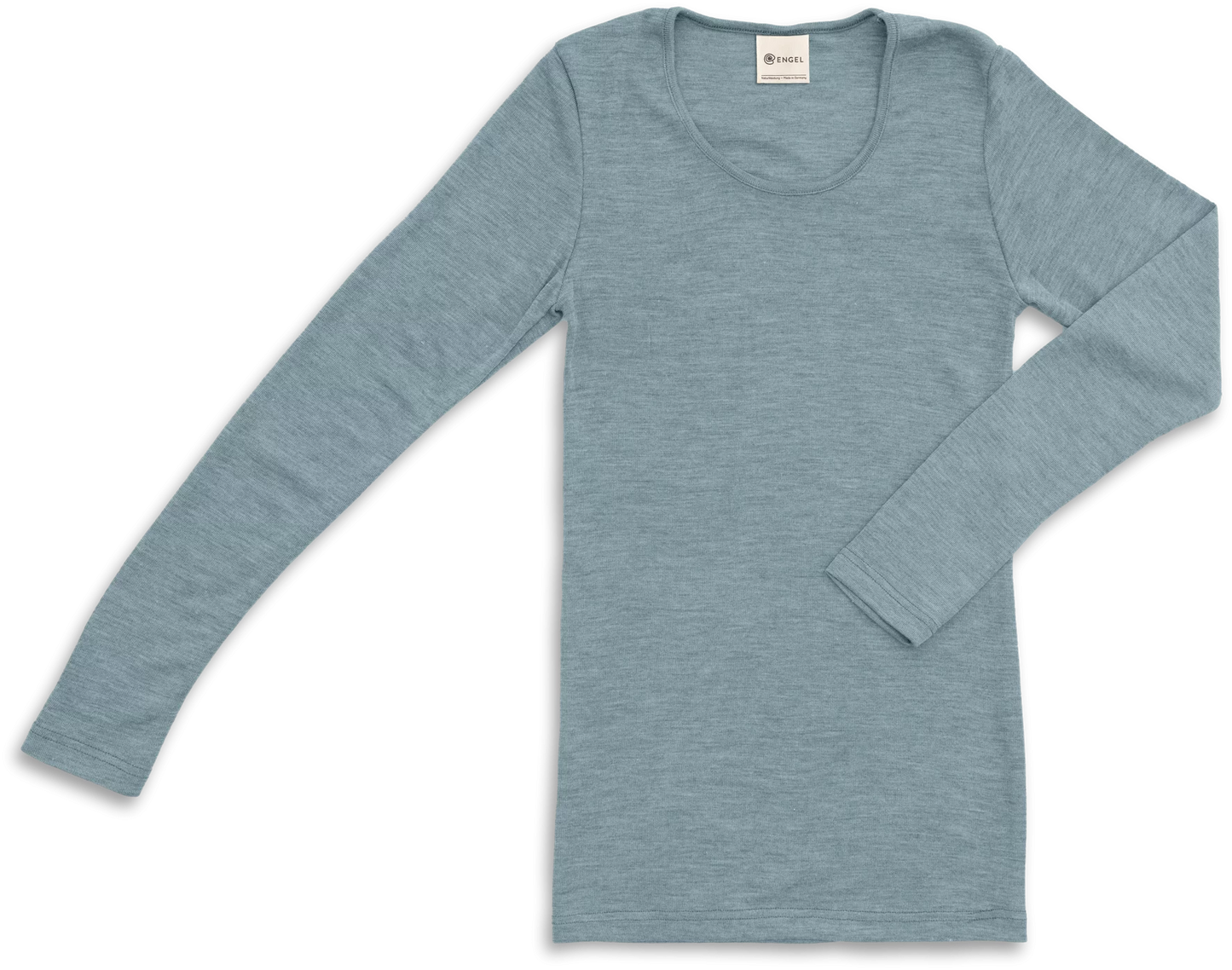 Damen-Shirt langarm Wolle/Seide