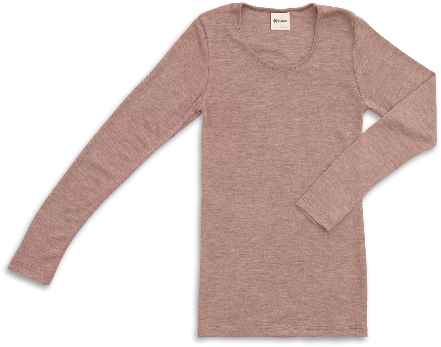 Damen-Shirt langarm Wolle/Seide