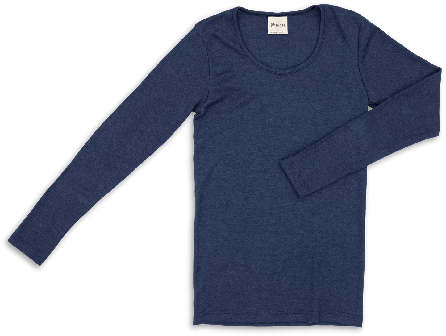 Damen-Shirt langarm Wolle/Seide