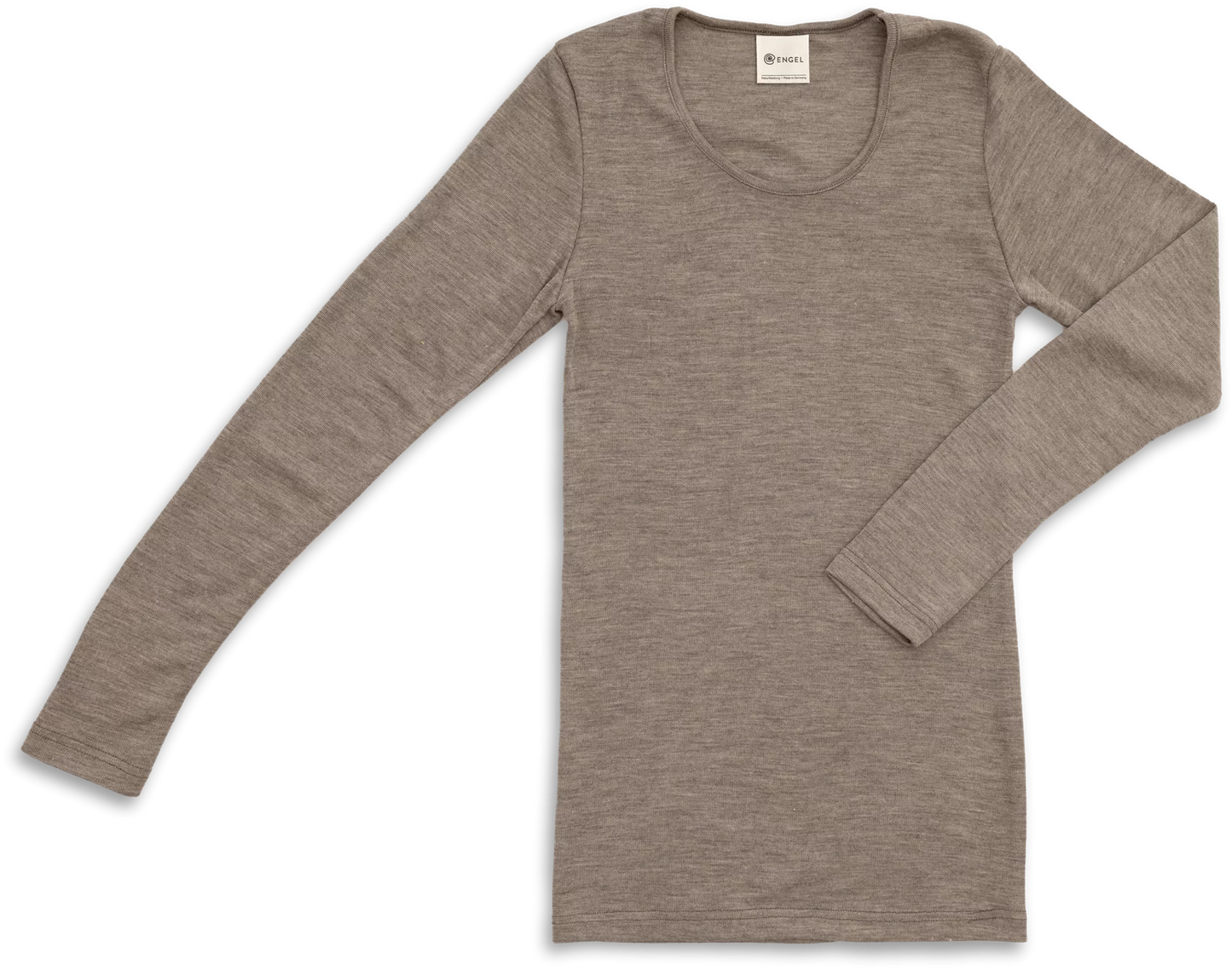 Damen-Shirt langarm Wolle/Seide